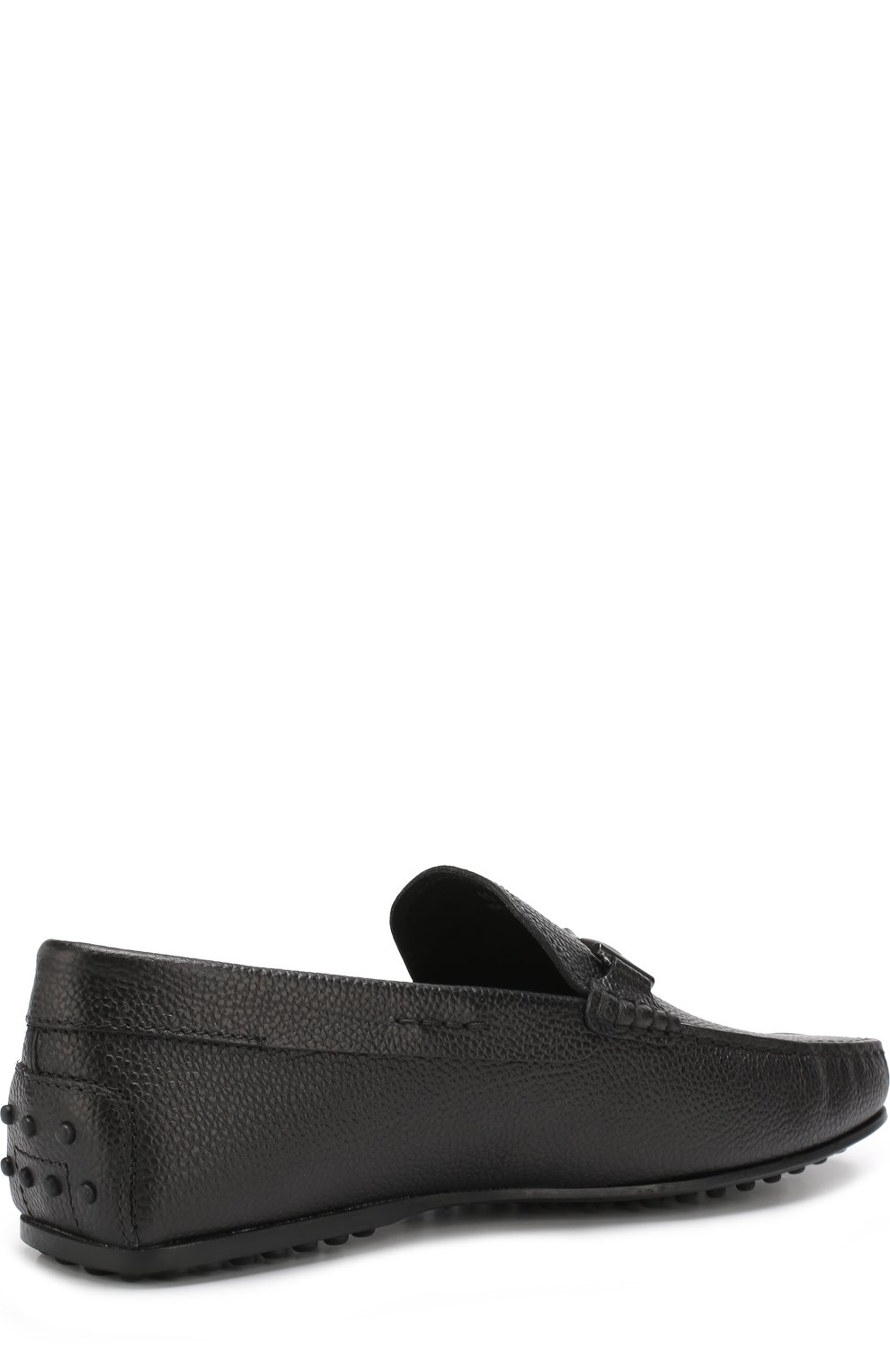 Кожаные мокасины с пряжкой TOD’S черного цвета по цене 56500 руб., арт. XXM0LR0Z120L1A, фото 4 Кожаные мокасины с пряжкой TOD’S, арт. XXM0LR0Z120L1A, фото 4