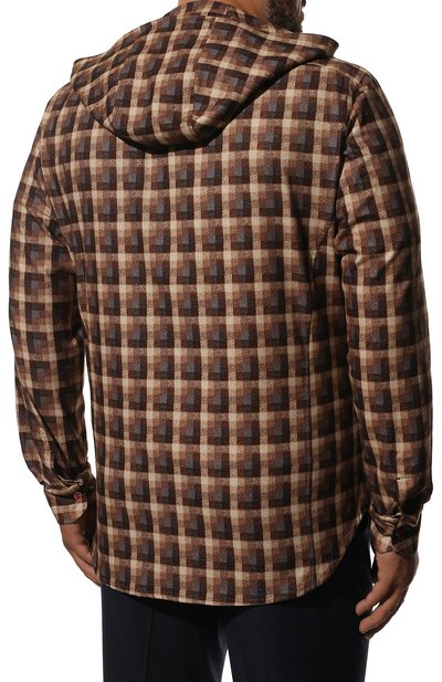 Хлопковая рубашка KITON, арт. UMCMARH0830802/46-50, фото 4