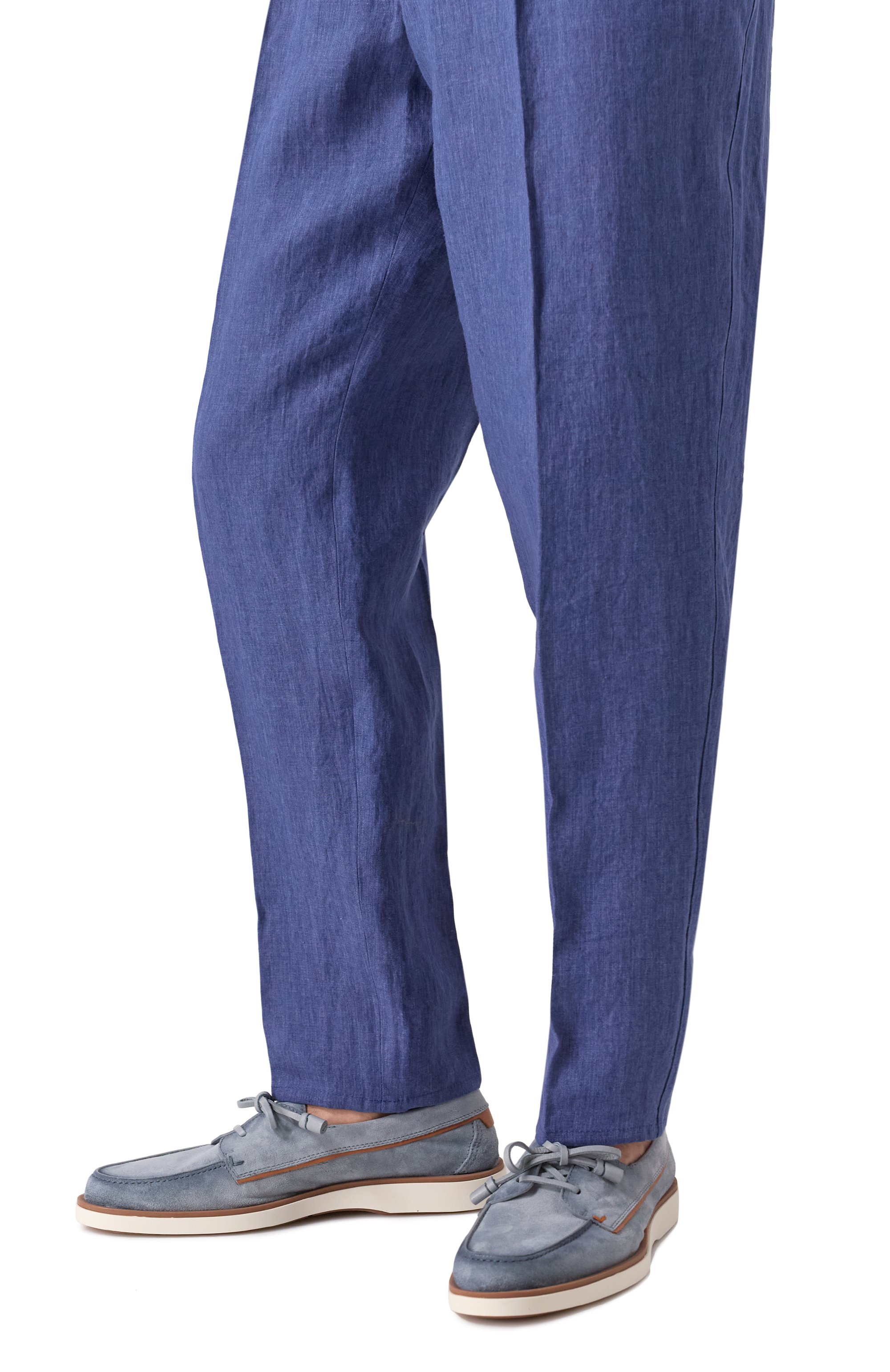 Замшевые топсайдеры detroit SANTONI, арт. MGDG19050BI0SFET, фото 3