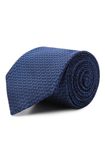 Мужской шелковый галстук CANALI, арт. 18/HJ04375