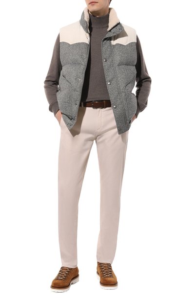 Брюки из лиоцелла и хлопка CANALI, арт. V1659/AV04338, фото 2