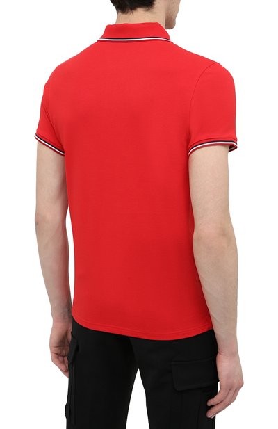 Хлопковое поло MONCLER, арт. G1-091-8A703-00-84556, фото 4