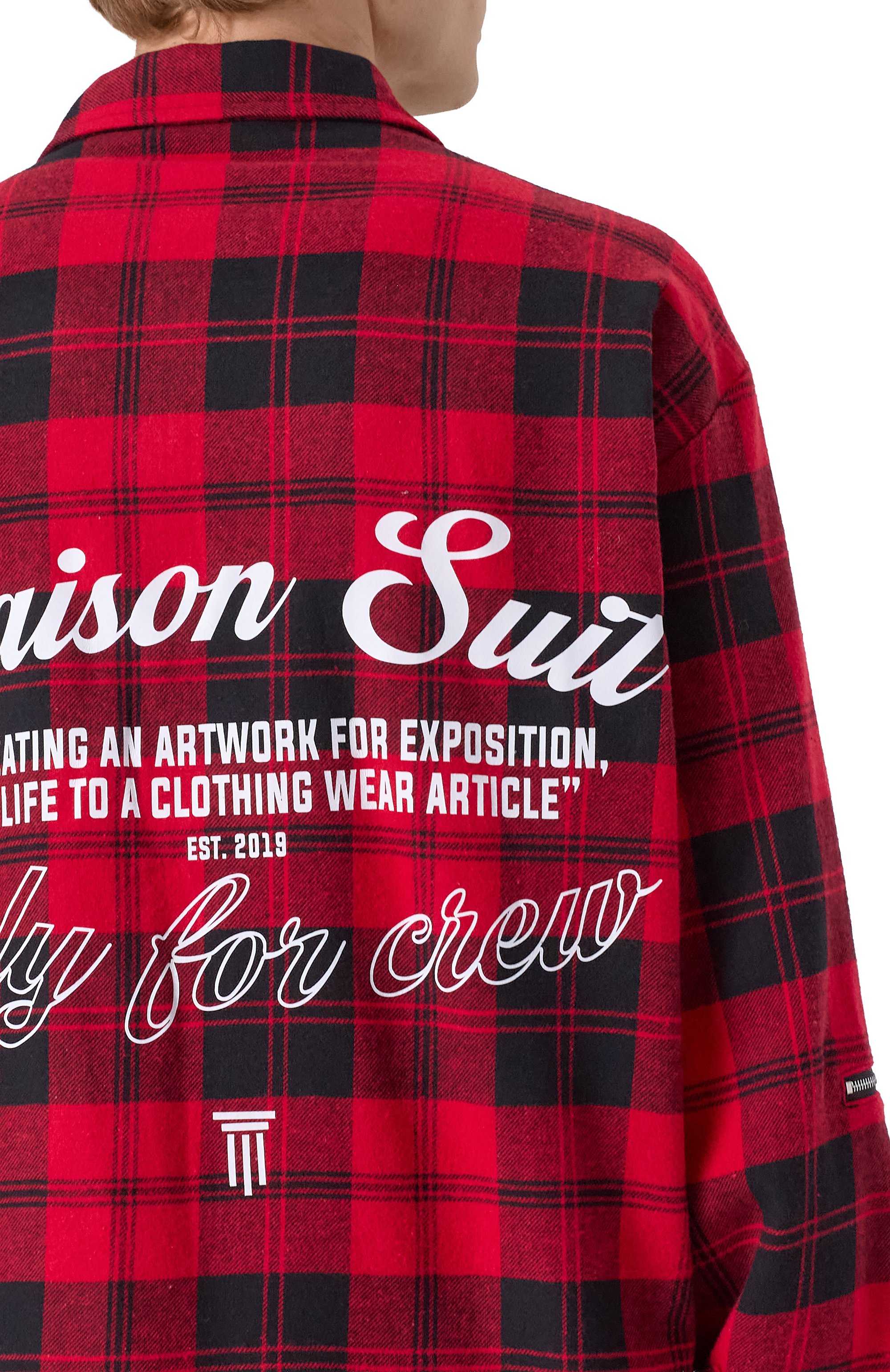 Хлопковая куртка-рубашка DIEGO VENTURINO, арт. DVCMC-FZ-BRDVMS, фото 5