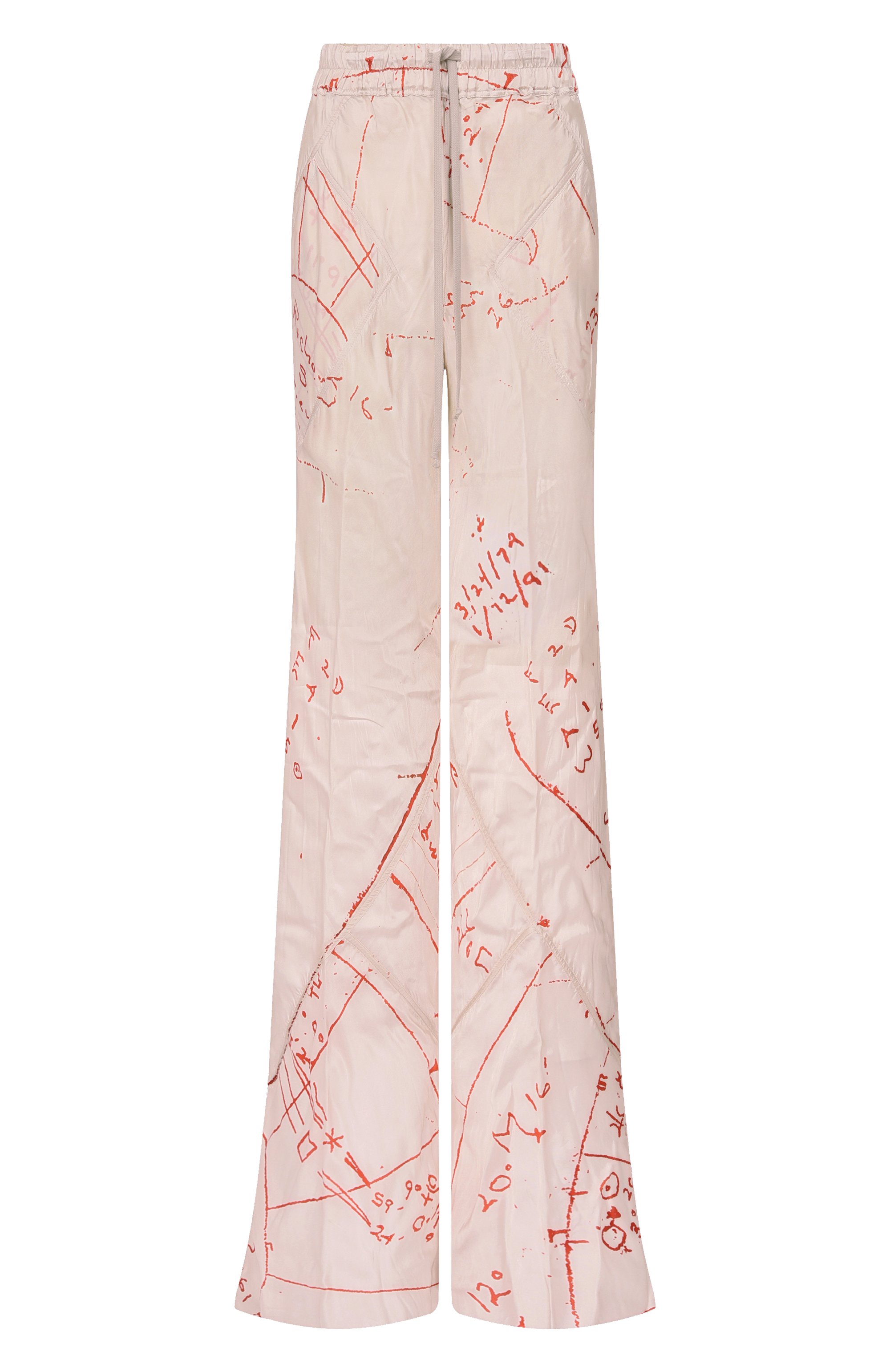 Атласные брюки RICK OWENS, арт. RP01F6304/KP1, фото 1