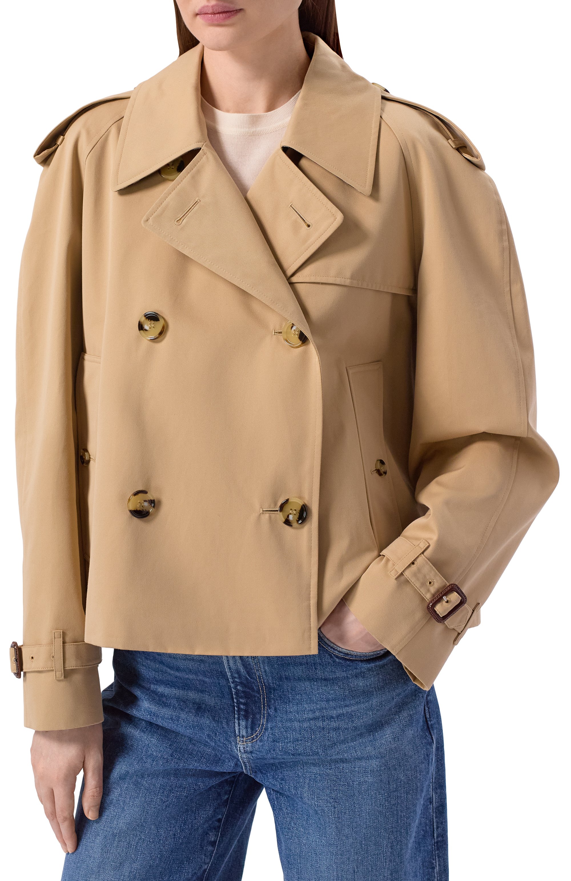 Хлопковый тренч BURBERRY, арт. 8115792, фото 3