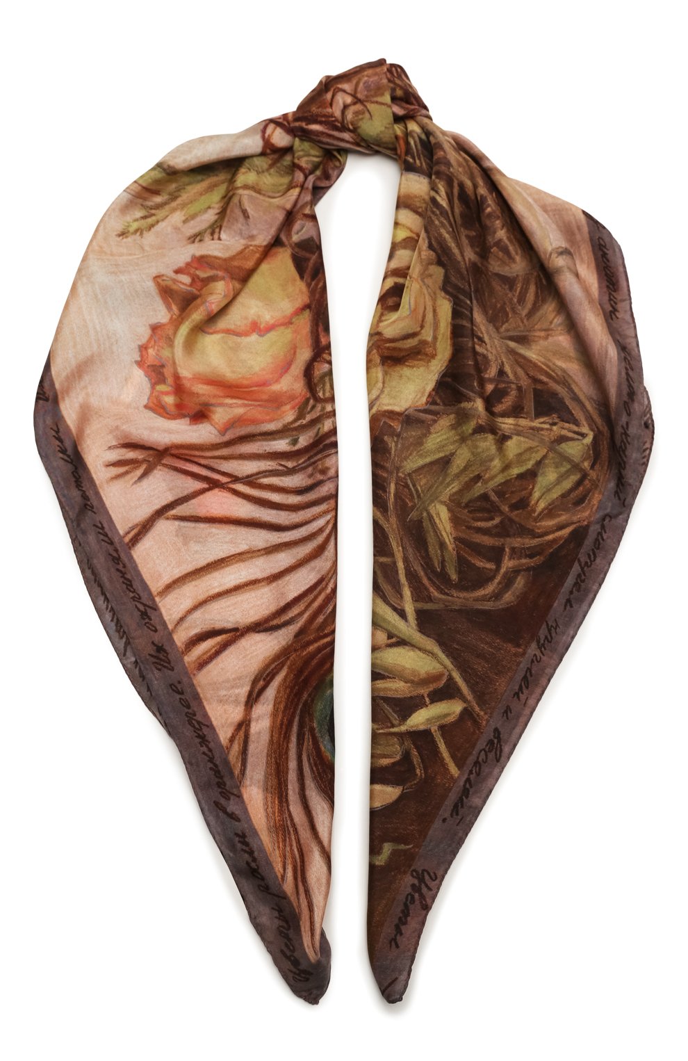 Шелковый платок брабантские кружева GOURJI, арт. T23BRK7R, фото 1