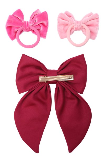 Комплект из трех бантов school PINK.OLIVKA, арт. PO-70573, фото 2