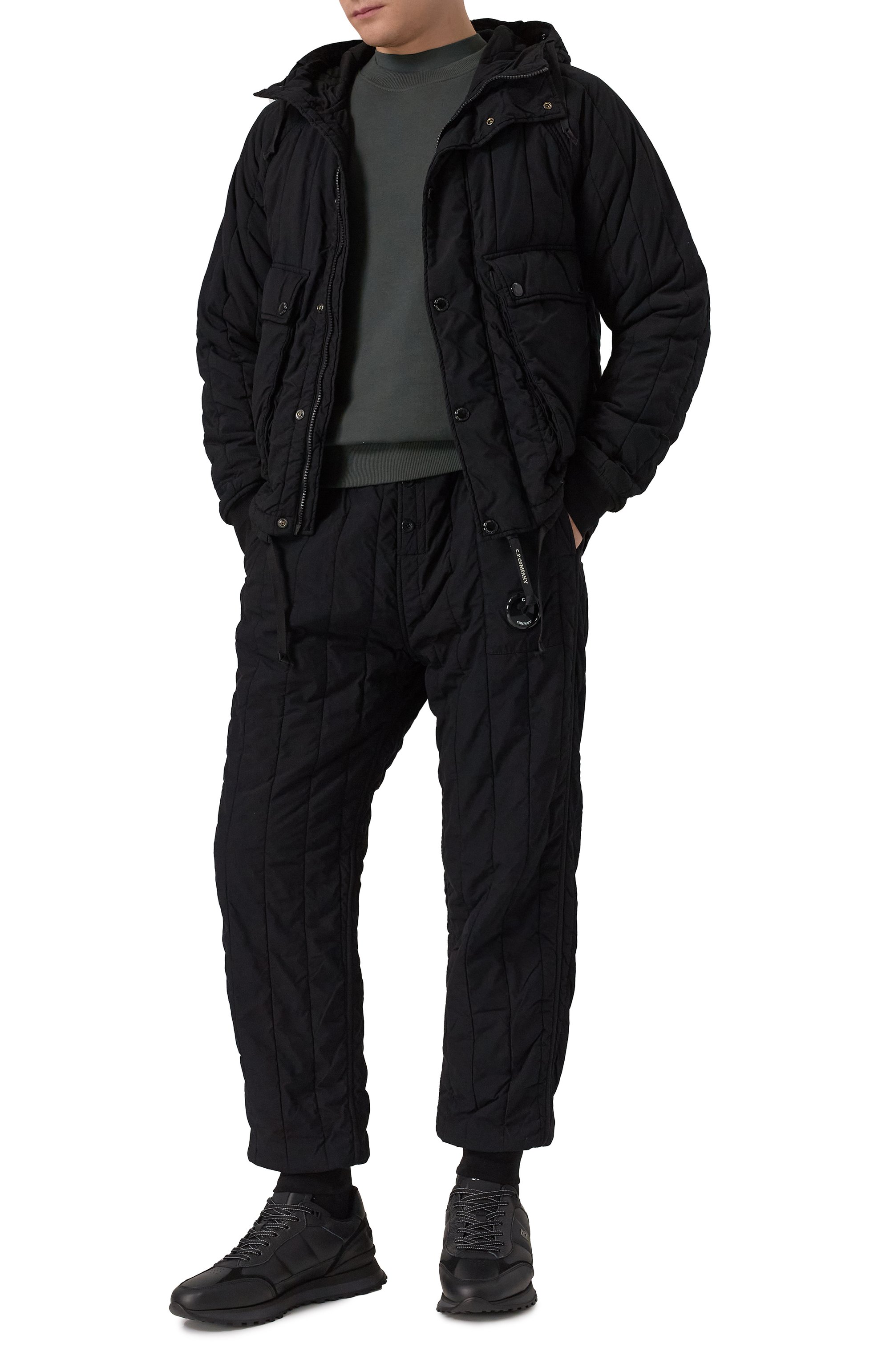 Утепленная куртка C.P. COMPANY, арт. 19CM0W081A110437G, фото 2