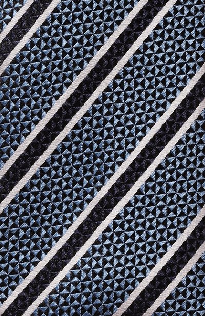 Шелковый галстук ZEGNA голубого цвета по цене 27000 руб., арт. Z5D87TA5/1P8434, фото 4 Шелковый галстук ZEGNA, арт. Z5D87TA5/1P8434, фото 4