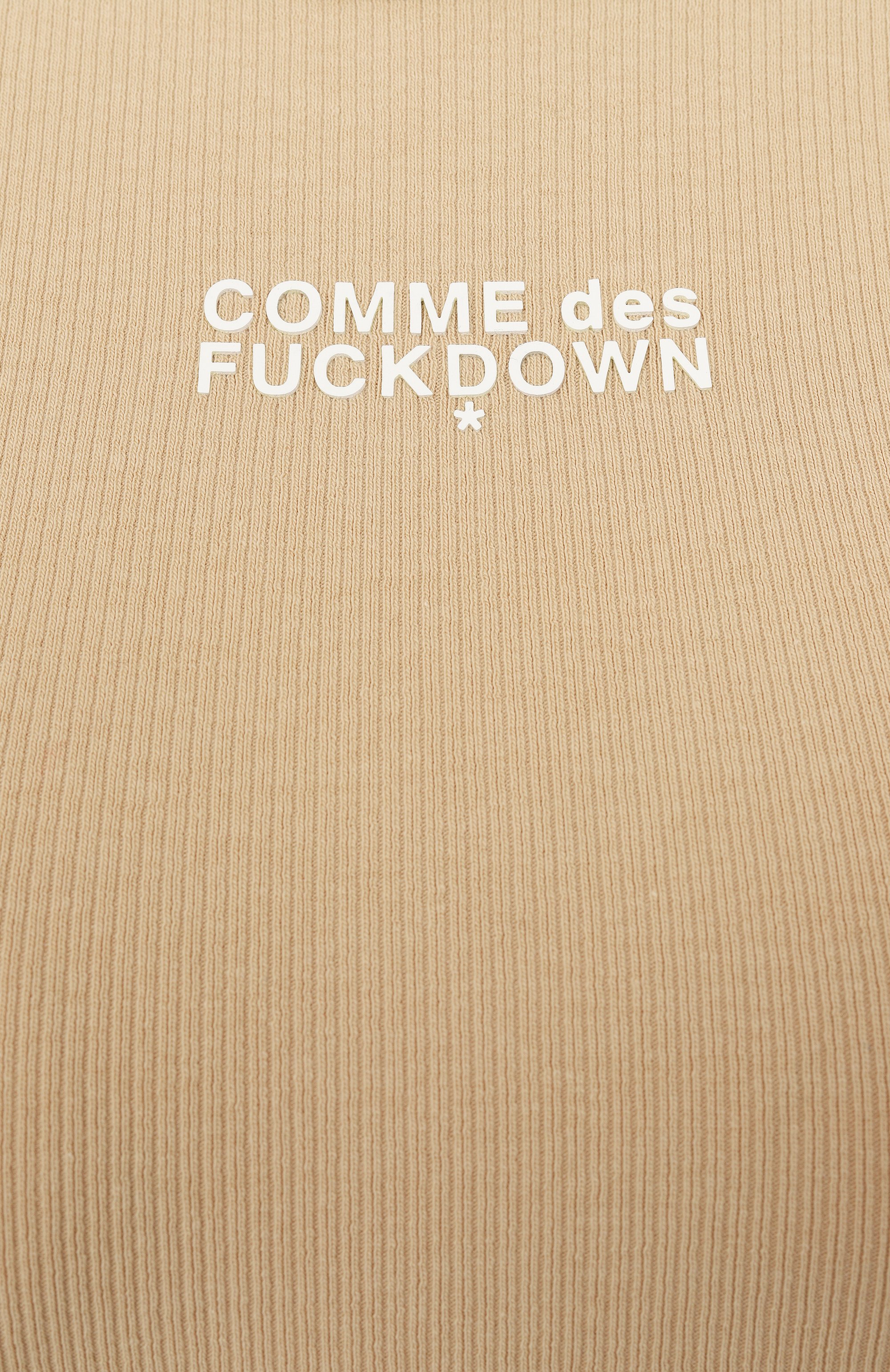 Хлопковое боди COMME DES FUCKDOWN, арт. CFABW01244, фото 6