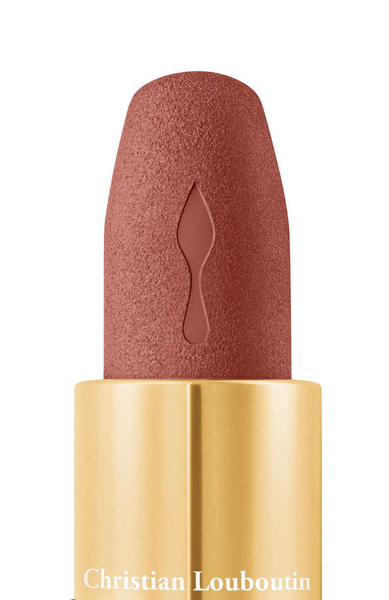 Матовая помада для губ rouge louboutin velvet matte on the go, оттенок beige very gil CHRISTIAN LOUBOUTIN  цвета, арт. 8435415063456 | Фото 3 (Финишное покрытие: Матовый; Региональные ограничения белый список (Axapta Mercury): Не проставлено)