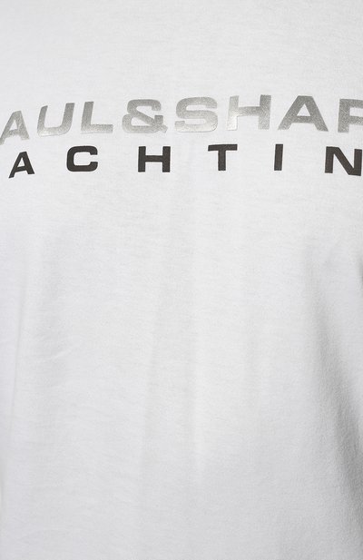 Хлопковый лонгслив PAUL&SHARK, арт. 12311641/C00/3XL-6XL, фото 5