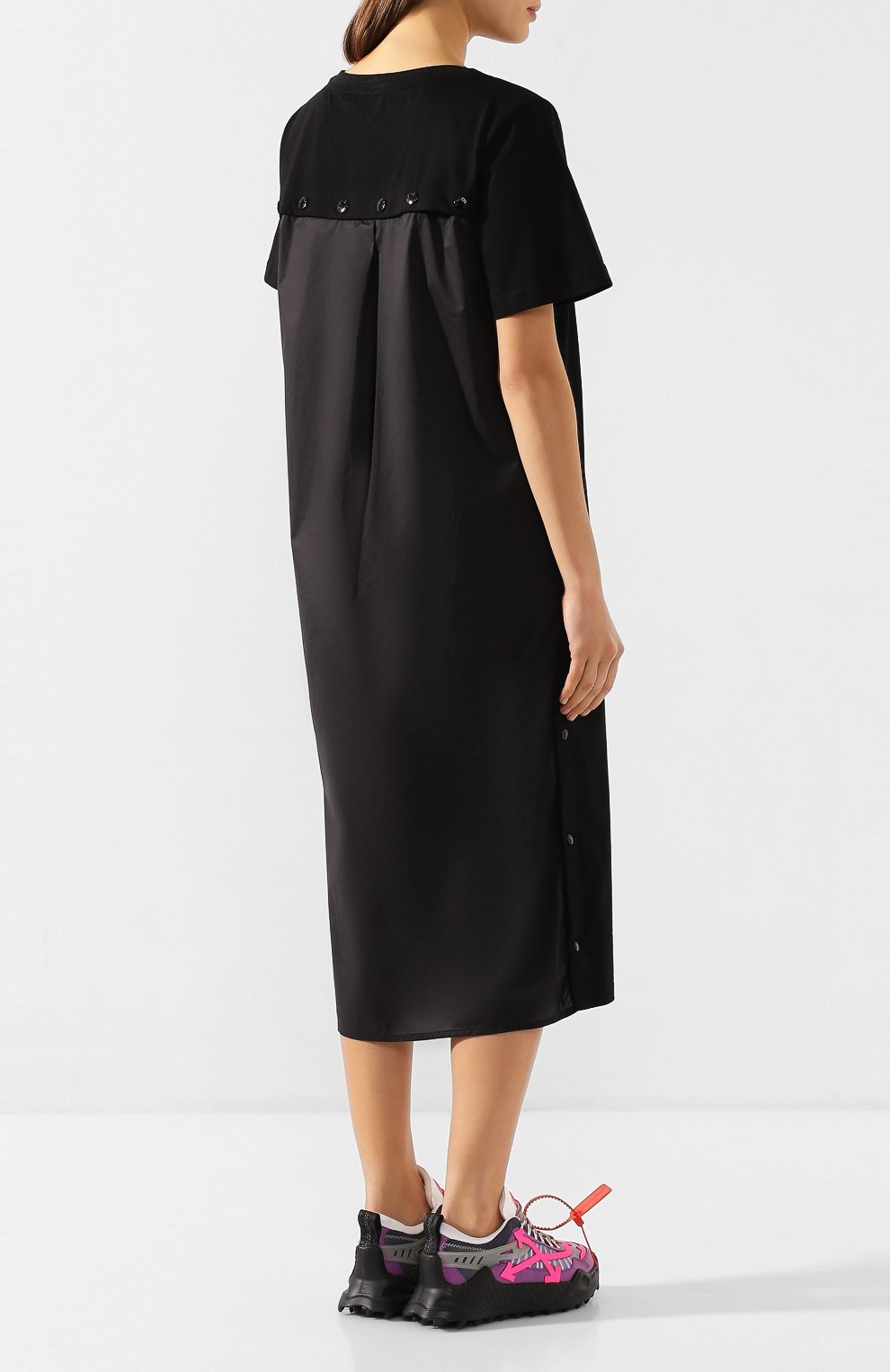 Хлопковое платье MONCLER, арт. F1-093-8I708-00-V8102, фото 4