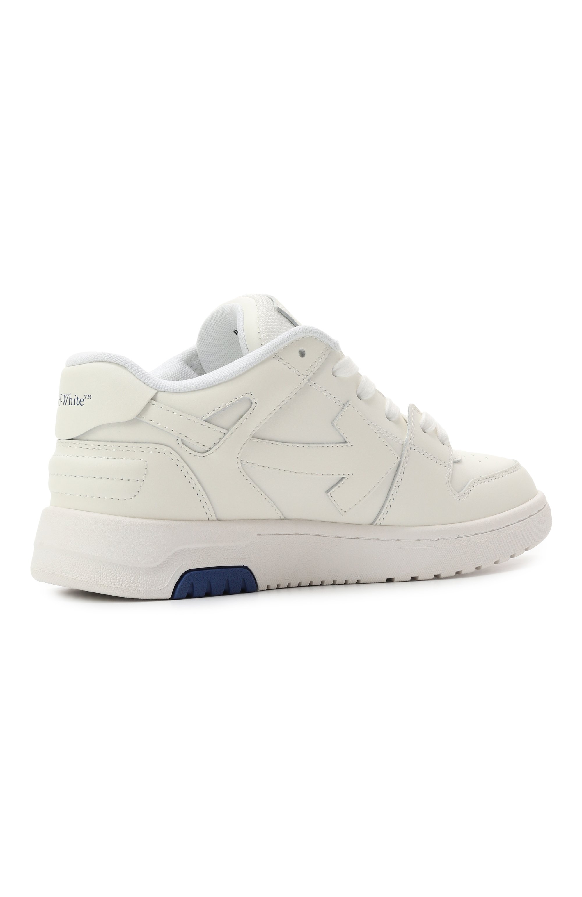 Кожаные кеды out of office OFF-WHITE, арт. 0BIA011S25LEA002/37-38, фото 3