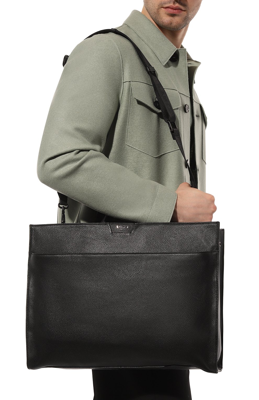 Портфель come LANCEL черного цвета по цене 61550 руб., арт. A12919, фото 2 Портфель come LANCEL, арт. A12919, фото 2