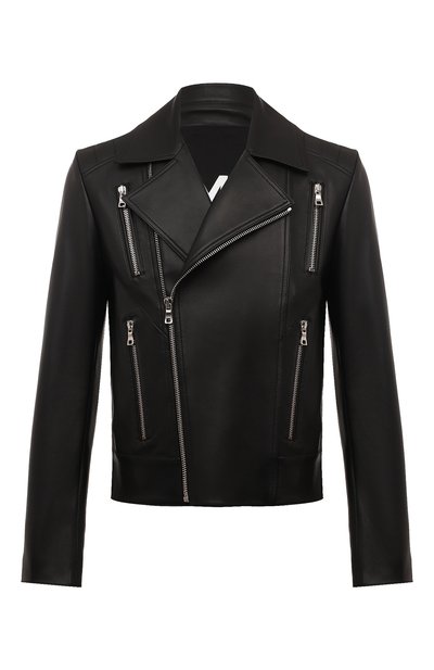 Кожаная куртка BALMAIN, арт. YH1TD170LB24, фото 1