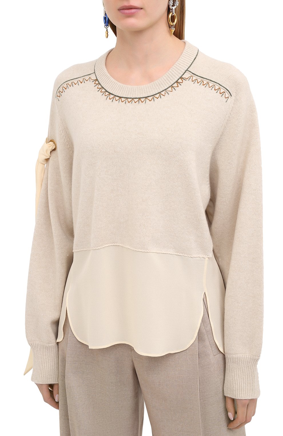 Кашемировый свитер CHLOÉ, арт. CHC20WMP21500, фото 3