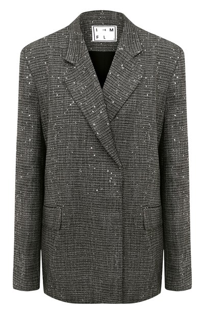 Женский жакет с отделкой пайетками IN THE MOOD FOR LOVE, арт. P0LZA JACKET/RS2300300005