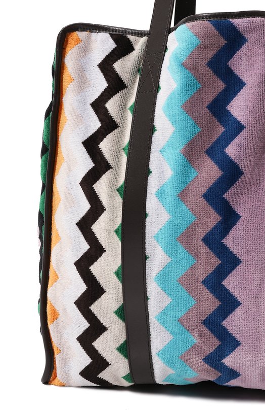 Текстильная пляжная сумка Missoni 1C30G00040/100 Разноцветный  1C30G00040/100 Фото 3