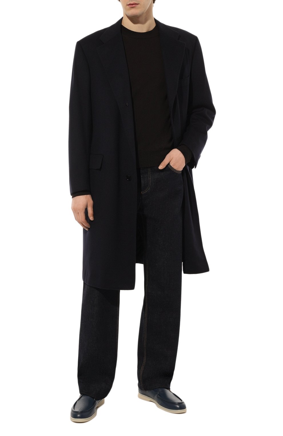 Кожаные лоферы W.GIBBS, арт. 1078010/CERV0, фото 2