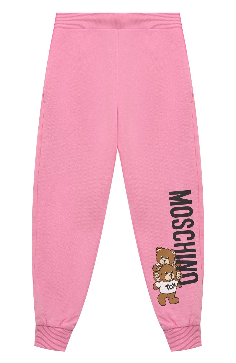 Комплект из толстовки и брюк MOSCHINO розового цвета по цене 21300 руб., арт. HUK03X/LCA14/4-8, фото 5 Комплект из толстовки и брюк MOSCHINO, арт. HUK03X/LCA14/4-8, фото 5