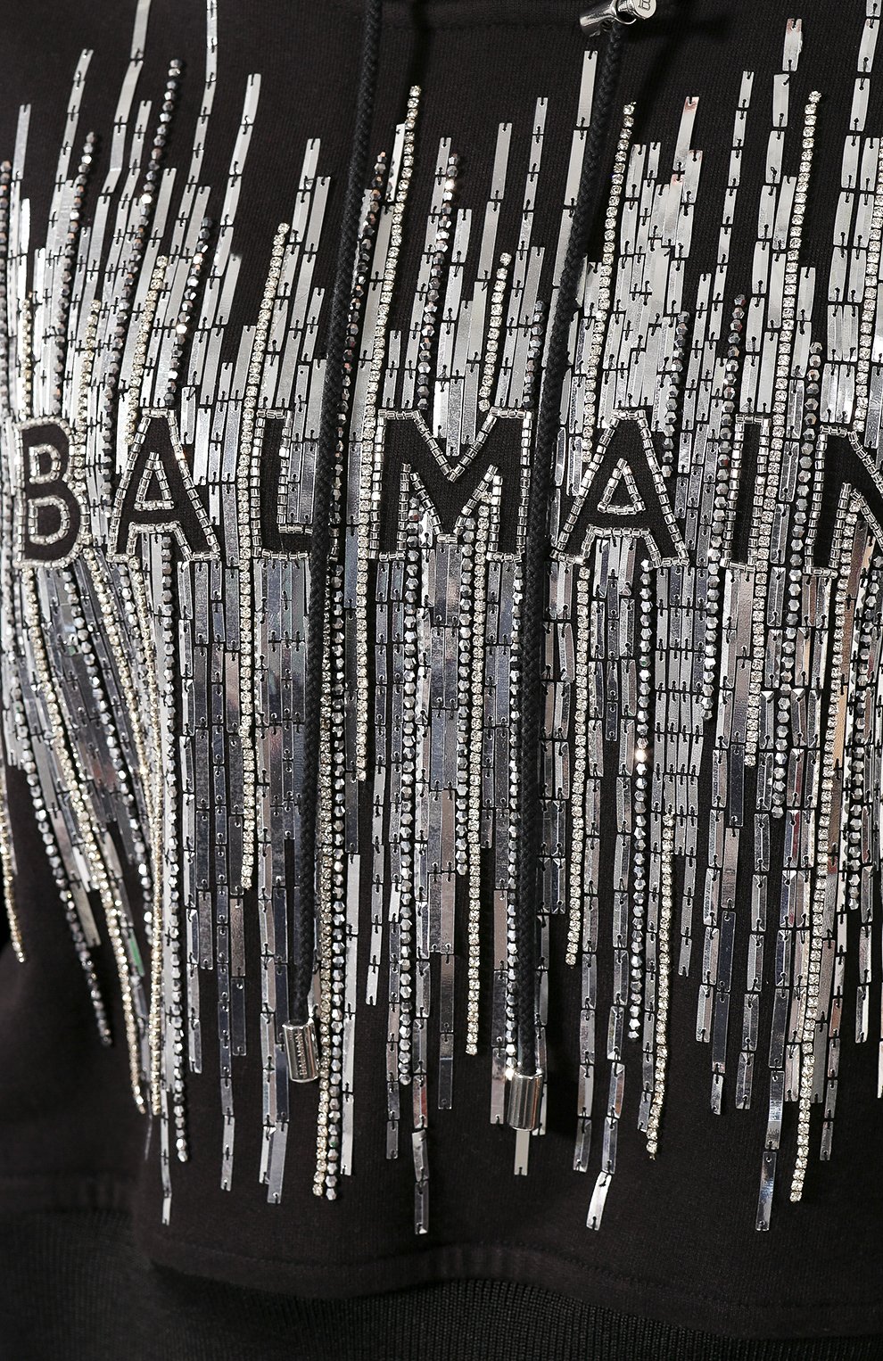 Хлопковое худи BALMAIN, арт. TF03990/P040, фото 5