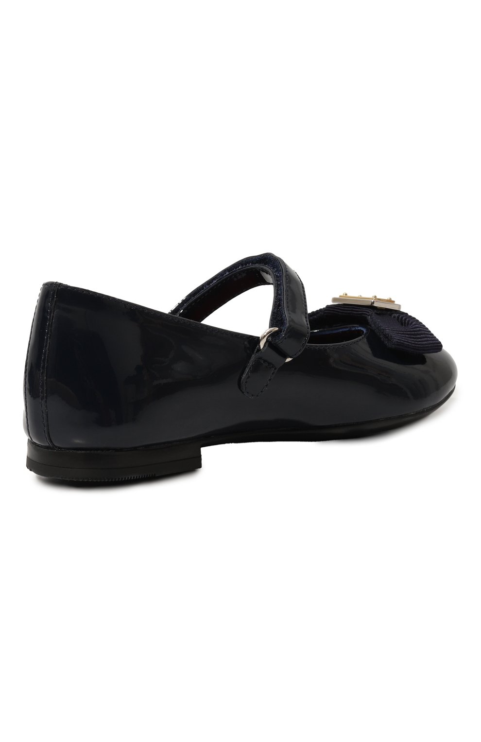 Кожаные балетки DOLCE & GABBANA, арт. D11193/A5291/24-28, фото 3