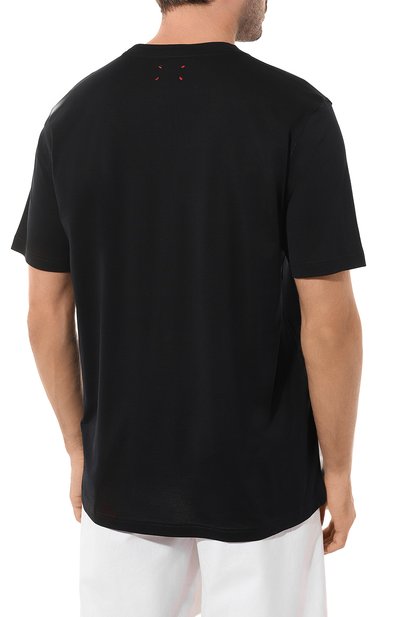 Хлопковая футболка KITON, арт. UK1164W23, фото 4