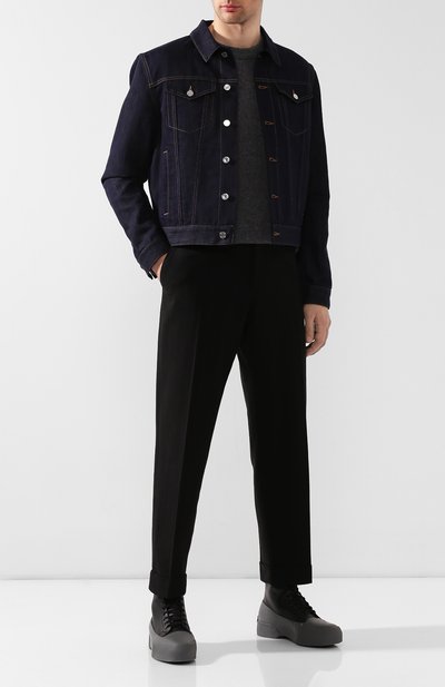 Комбинированные ботинки DRIES VAN NOTEN, арт. MW26/398/QU268, фото 2