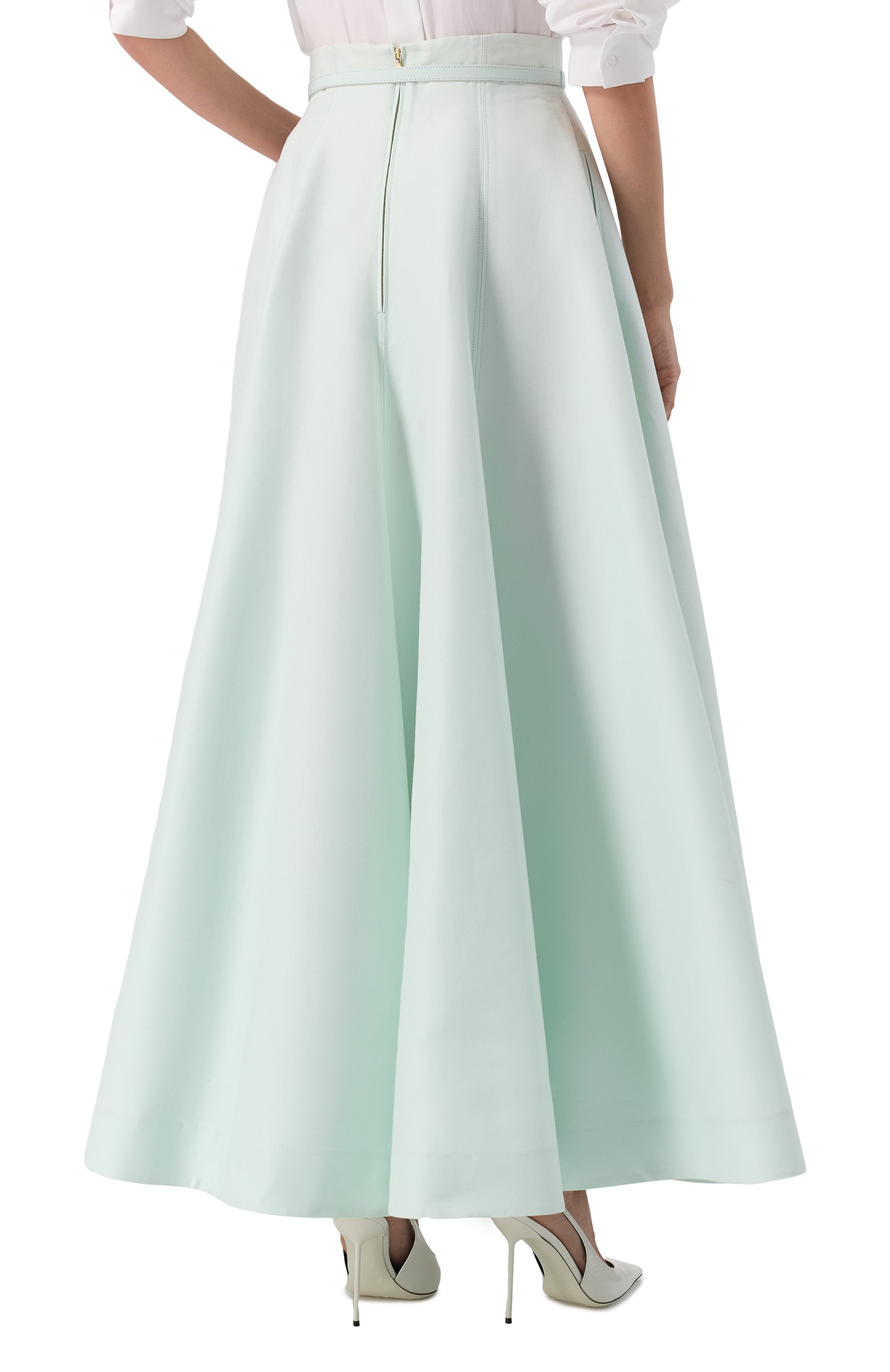 Юбка из хлопка и шелка YVON, арт. 0 250417, фото 4