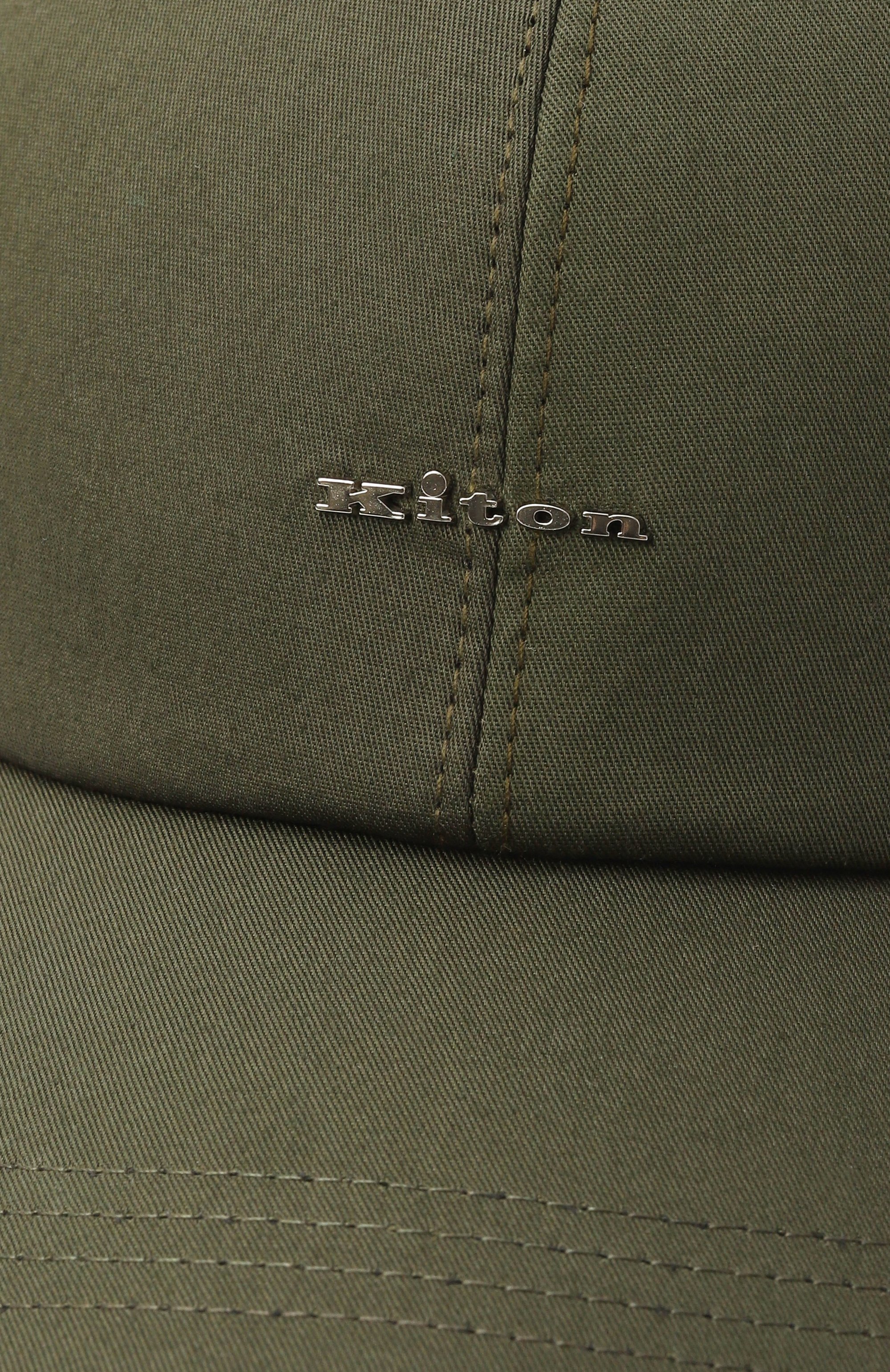 Хлопковая бейсболка KITON, арт. UCAPP78K0745F06, фото 4