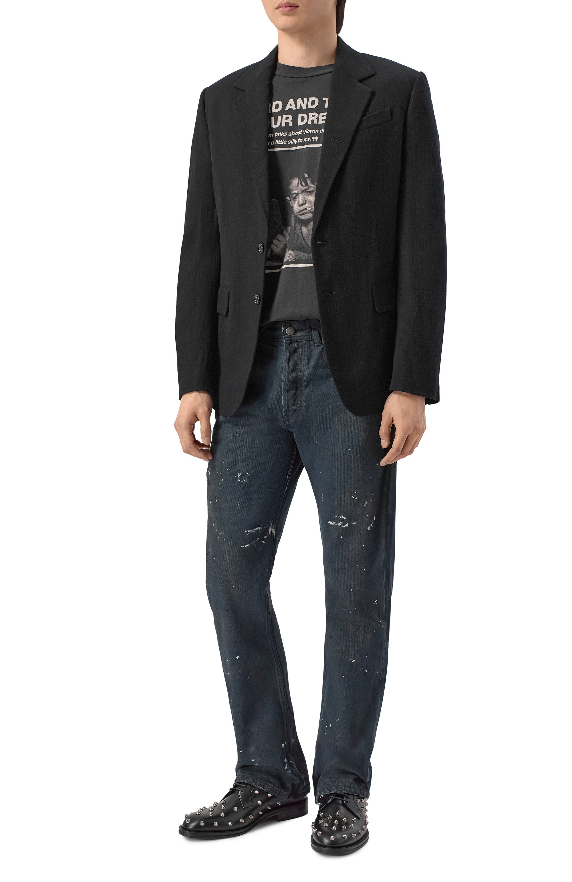 Хлопковая футболка ENFANTS RICHES DEPRIMES, арт. 010-883/C0TT0N, фото 2