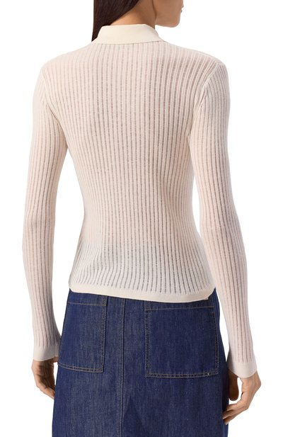 Пуловер из шелка и шерсти MAX MARA STUDIO, арт. EGREGE, фото 4