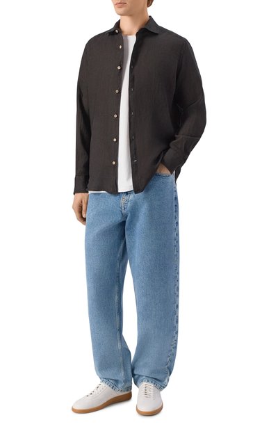 Льняная рубашка MC2 SAINT BARTH, арт. PAMP001-01137L/PAMPL0NA, фото 2