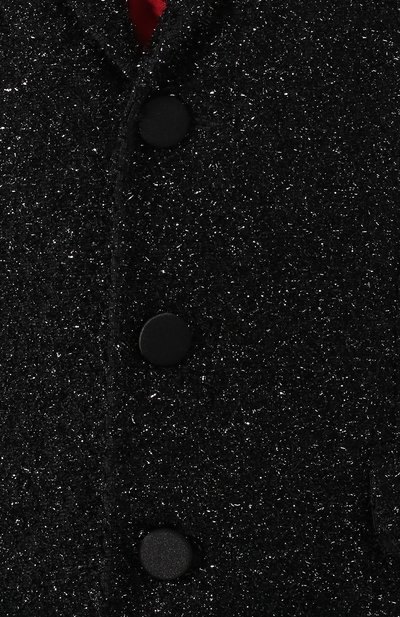 Пальто прямого кроя с отложным воротником SAINT LAURENT, арт. 517798/Y827T, фото 5