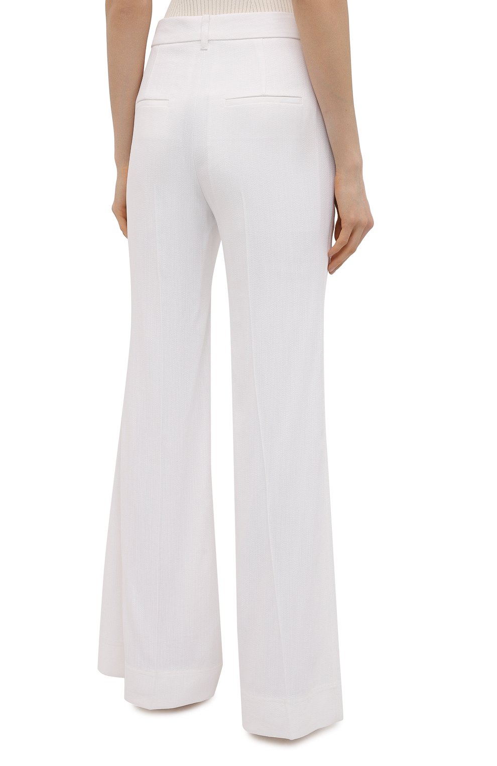 Брюки из вискозы VICTORIA BECKHAM, арт. 1221WTR002612B, фото 4