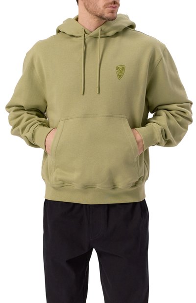 Хлопковое худи BURBERRY, арт. 8102452, фото 3