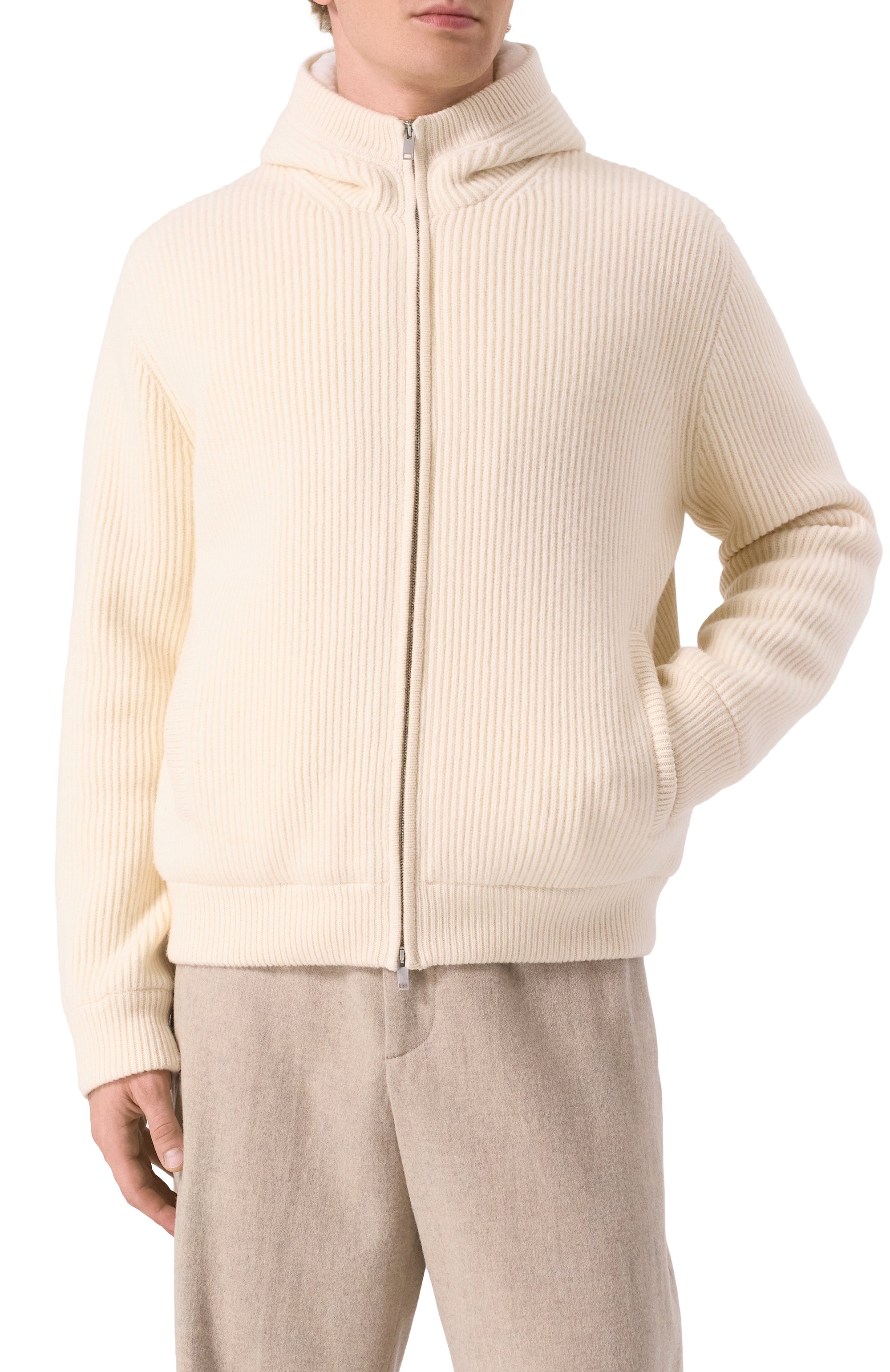 Кашемировый бомбер с подкладкой из норки MVST, арт. FTXTRECK-ES3625-2V/TR-ES3625, фото 3