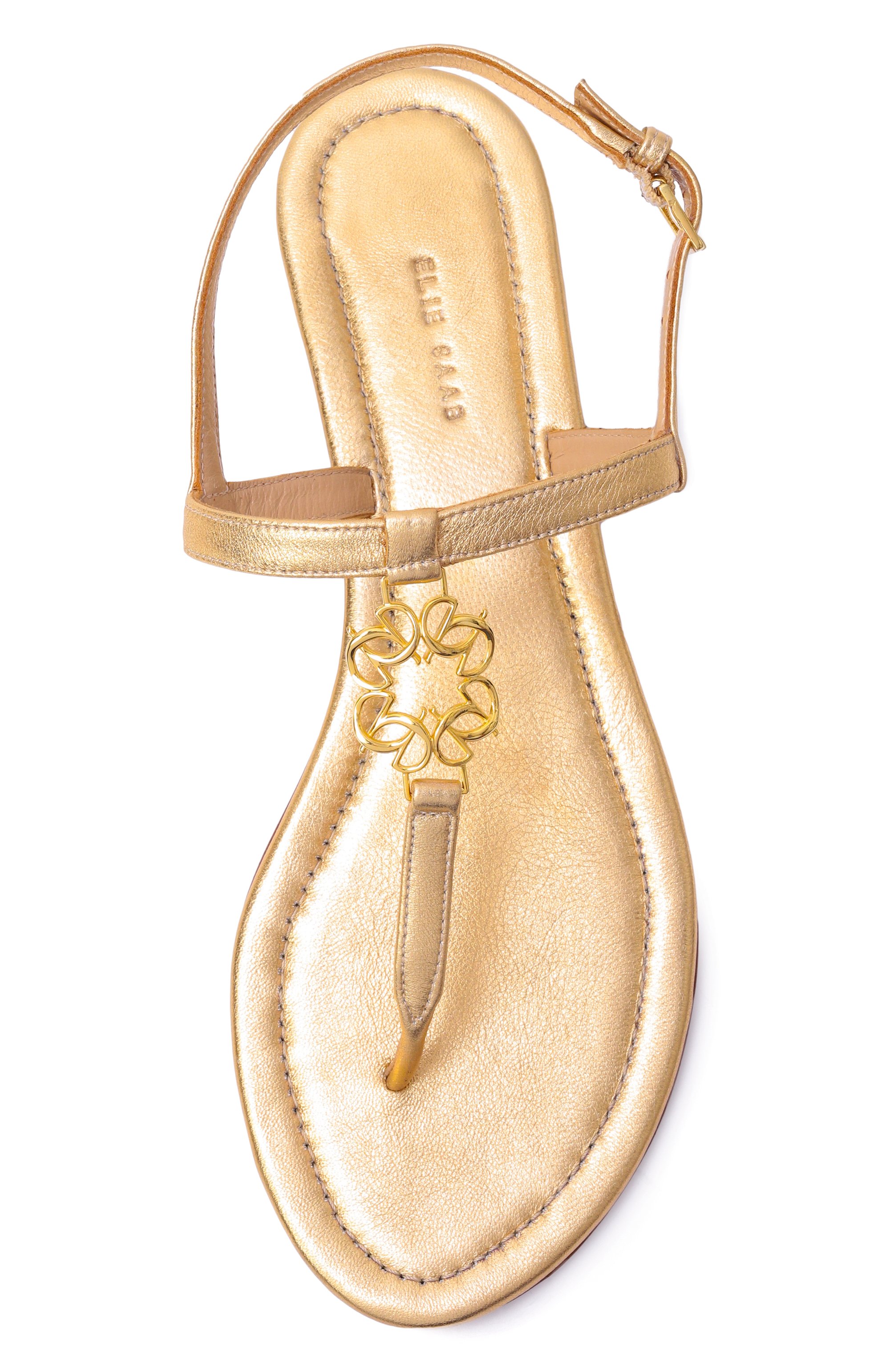 Кожаные сандалии ELIE SAAB, арт. B0015/NL001, фото 6