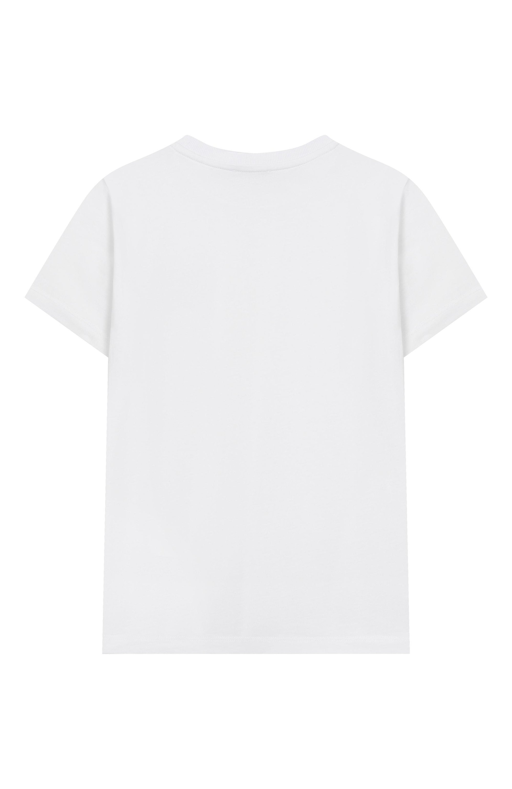 Хлопковая футболка MOSCHINO, арт. HAM03P/LAA02_001, фото 2