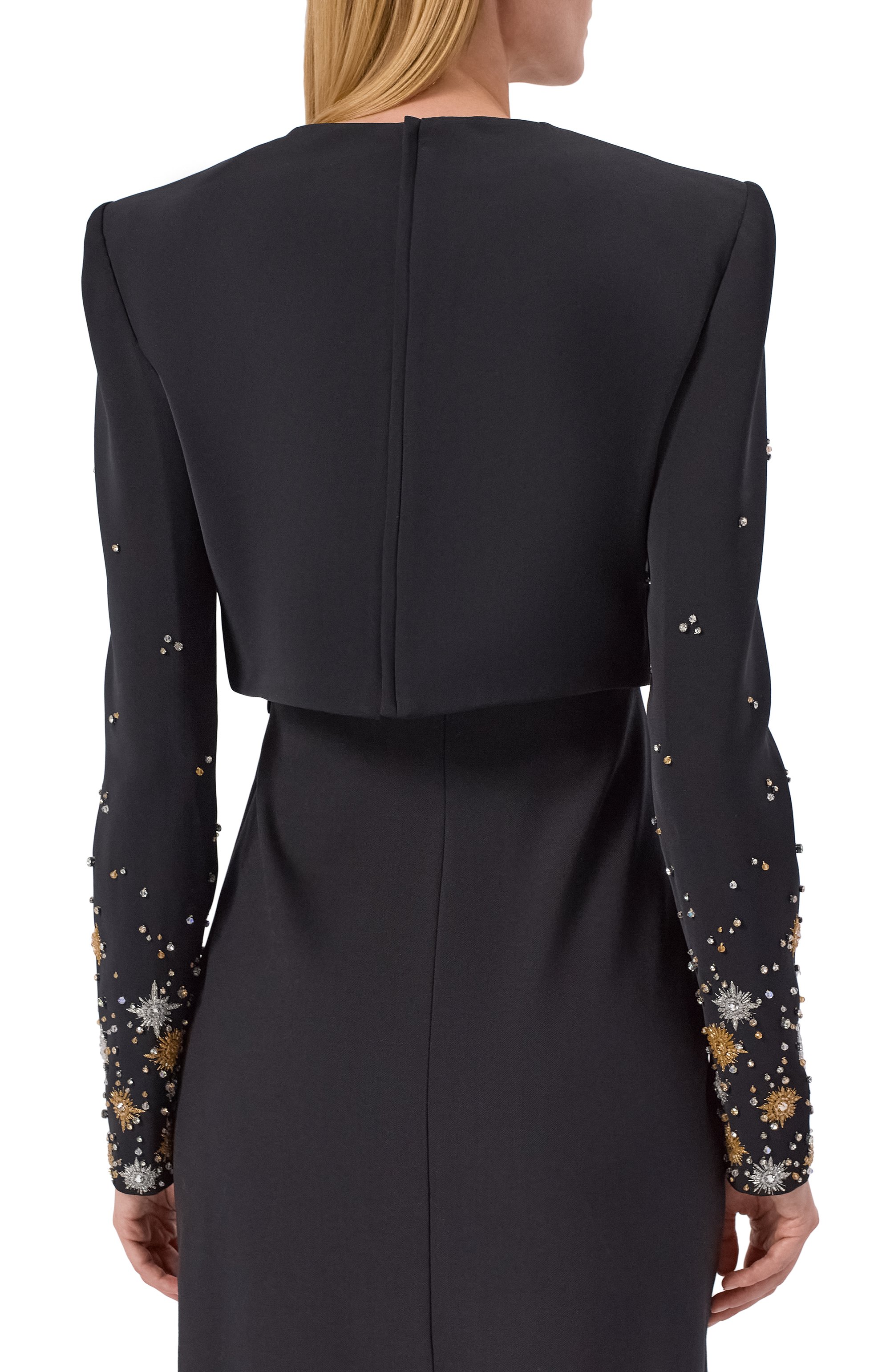 Топ с отделкой стразами ZUHAIR MURAD, арт. PTP25026/CRCA018, фото 4