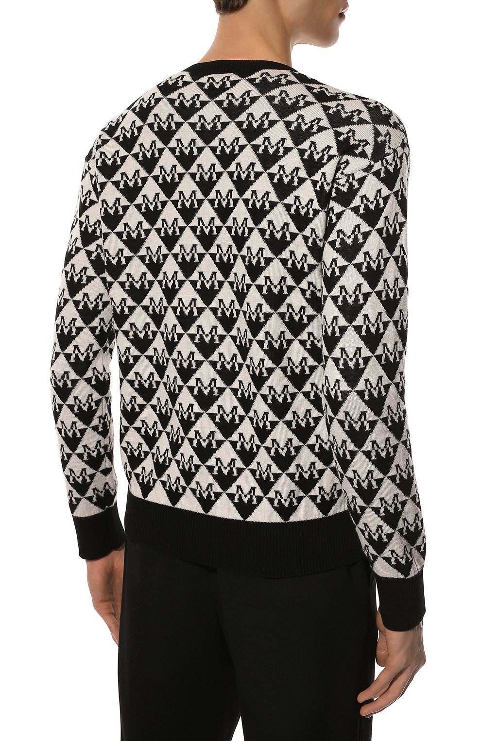 Джемпер из шерсти и хлопка MONCLER, арт. H1-091-9C000-08-M1485, фото 4