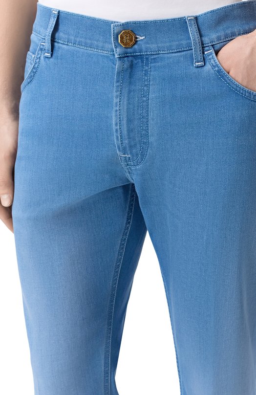 Джинсы Slim Stefano Ricci MST61S3081/T0214 Голубой  MST61S3081/T0214 Фото 5
