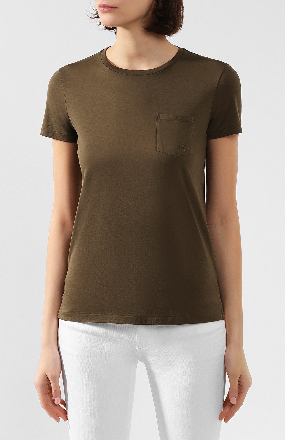 Хлопковая футболка RALPH LAUREN, арт. 290791008, фото 3