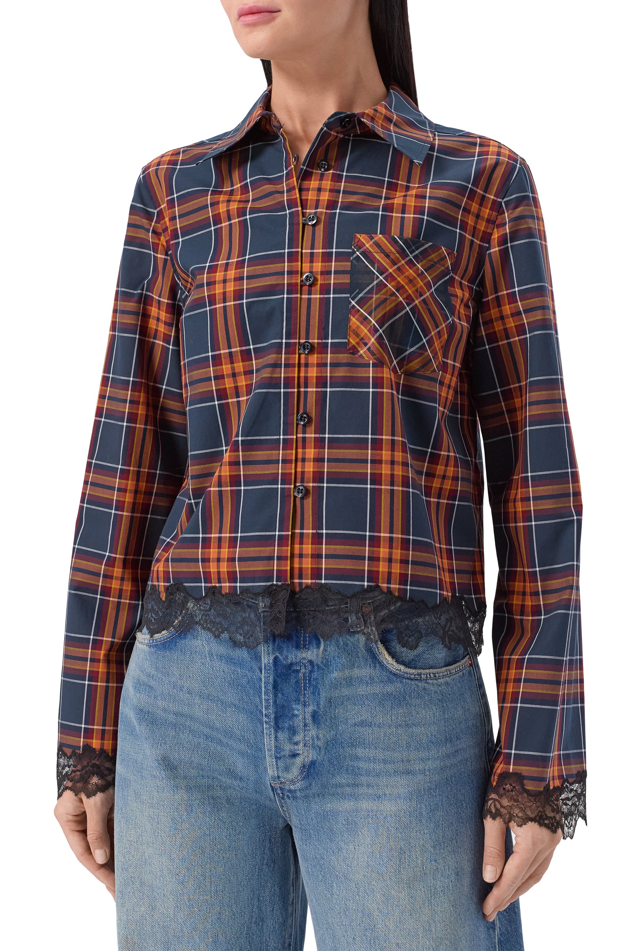 Хлопковая рубашка 3.1 PHILLIP LIM, арт. F251-21735CNP, фото 3