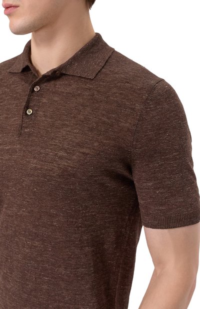 Льняное поло GRAN SASSO, арт. 57187/24804, фото 5