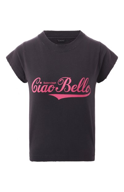 Хлопковая футболка BALENCIAGA, арт. 807341/TRVH3, фото 1