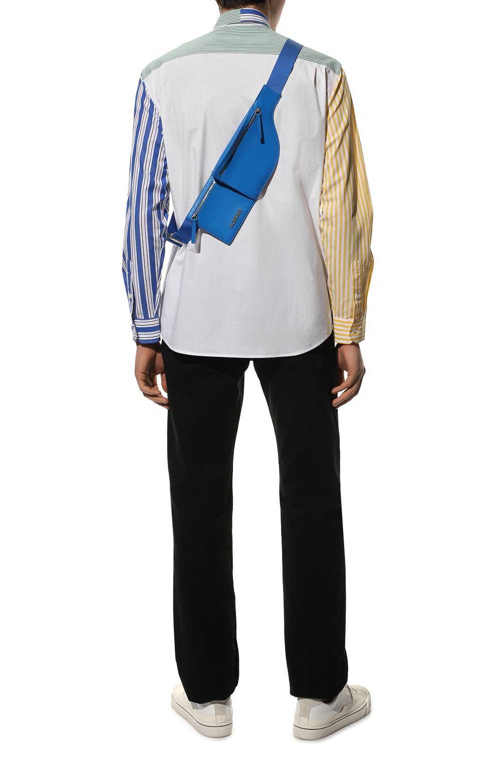 Кожаная поясная сумка la banane carrée JACQUEMUS, арт. 225BA025-3061, фото 3