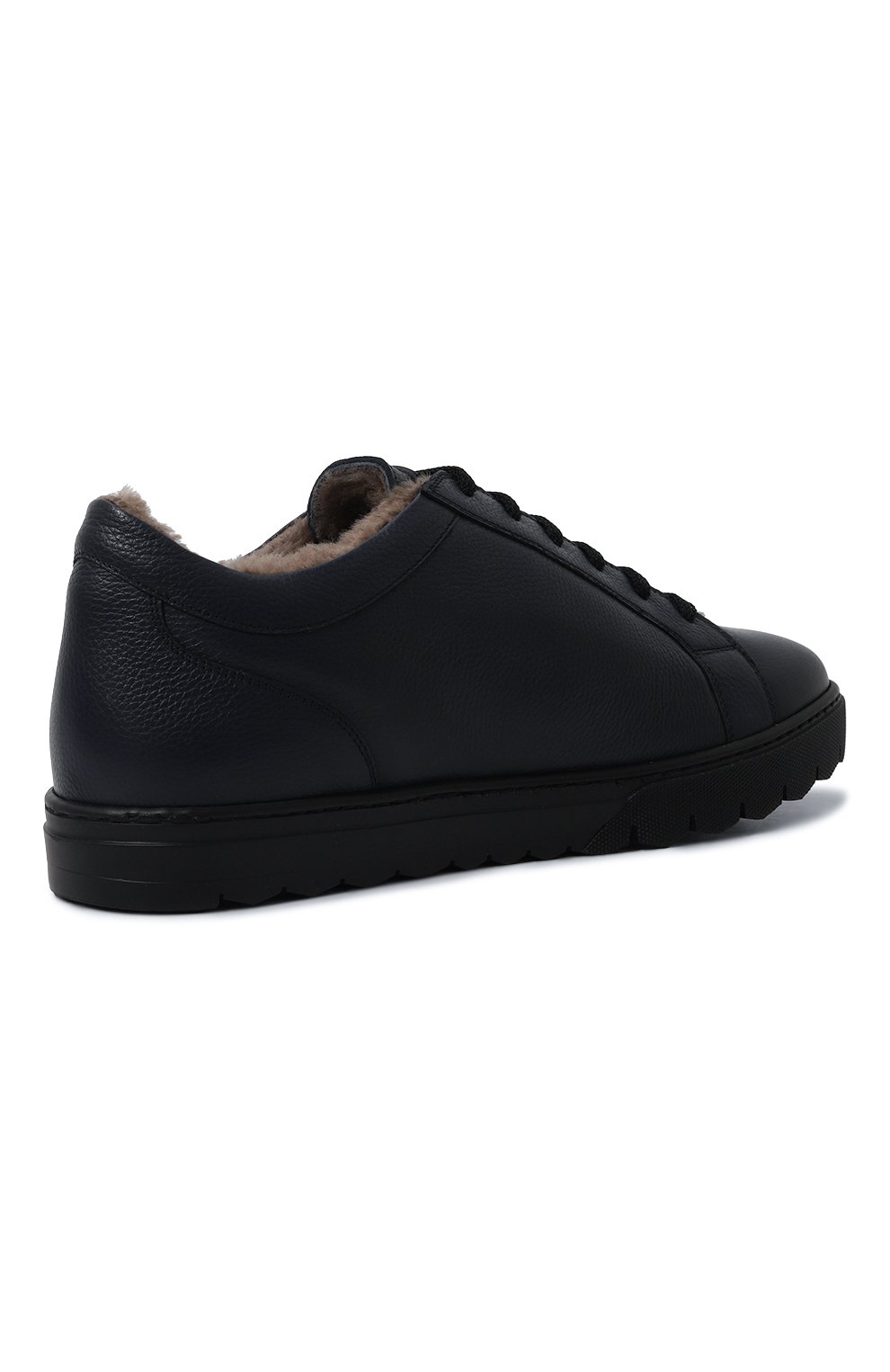 Кожаные кеды KITON, арт. USSA157N0109802, фото 5