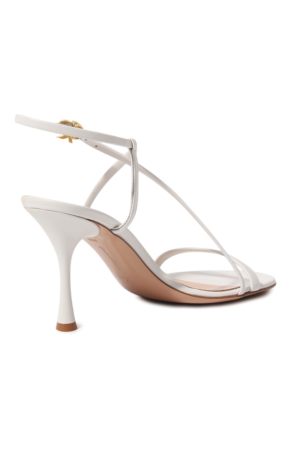 Кожаные босоножки GIANVITO ROSSI, арт. G32222.85LAC.NAPBIAN, фото 5